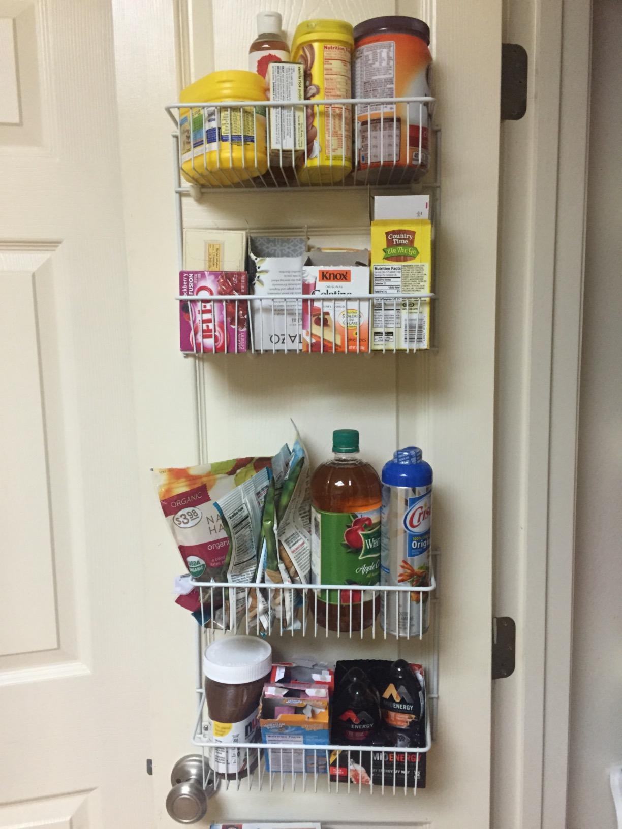 ClosetMaid 3-Tier Hanging Wall Mounted Metal Rack for Spices, Shelf Storage, Pantry Organization, Laundry, Kitchen, Bathroom, White, 8022 customer photo 1