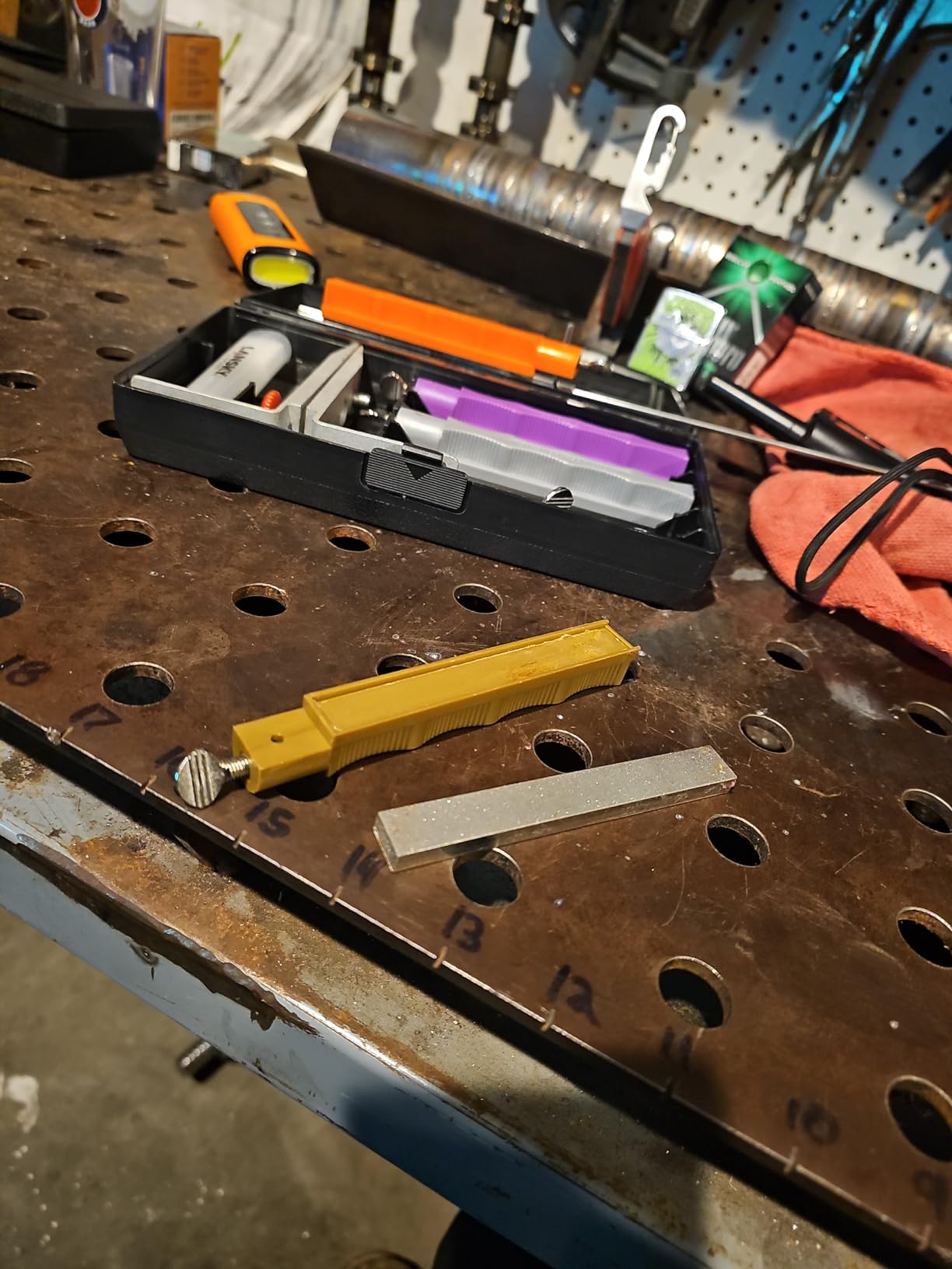 Lansky 4-Stone Deluxe Diamond System | Precision Knife Sharpening Kit customer photo 1