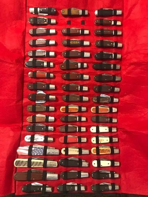 UNITED CUTLERY Large Knife Roll - PVC Exterior, Felt Interior, Carrying Handle, Holds Up to 50 Knives of Different Sizes, Quick-Release Buckle Straps customer photo 1