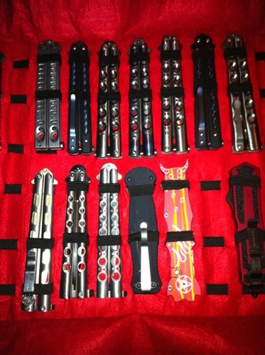 UNITED CUTLERY Large Knife Roll - PVC Exterior, Felt Interior, Carrying Handle, Holds Up to 50 Knives of Different Sizes, Quick-Release Buckle Straps customer photo 2