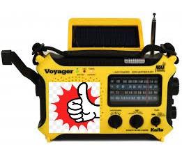 Kaito KA500 5-way Powered Emergency AM/FM/SW NOAA Weather Alert Radio with Solar,Dynamo Crank,Flashlight and Reading Lamp, Color Black customer photo 1