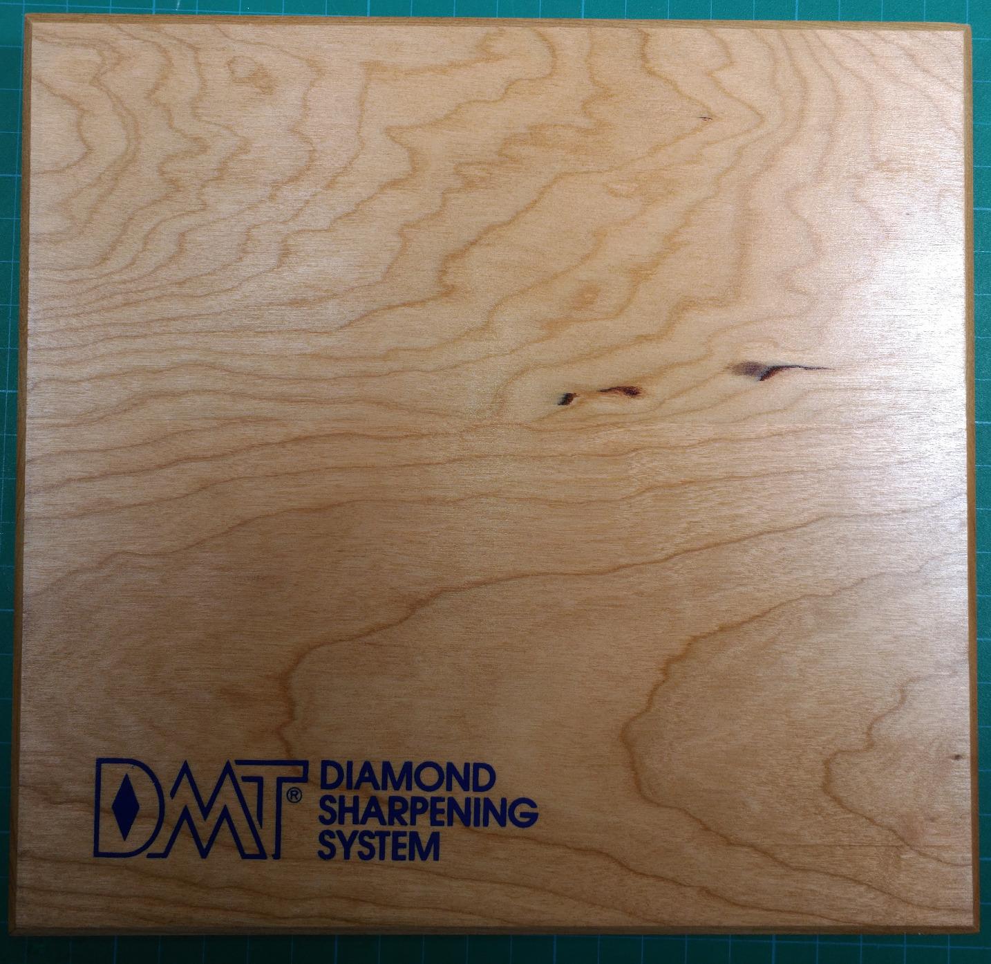 DMT Deluxe Diamond Professional Knife Sharpening Kit - Includes Set of 3 Diamond Whetstone Blocks for Kitchen Knives, Lawn Mower Blades, Hunting/Butchery Tools, and More - Comes in Natural Wood Box customer photo 1