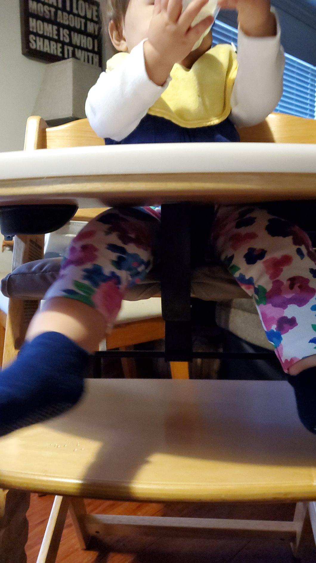 Keekaroo Height Right High Chair with Tray, Natural customer photo 1