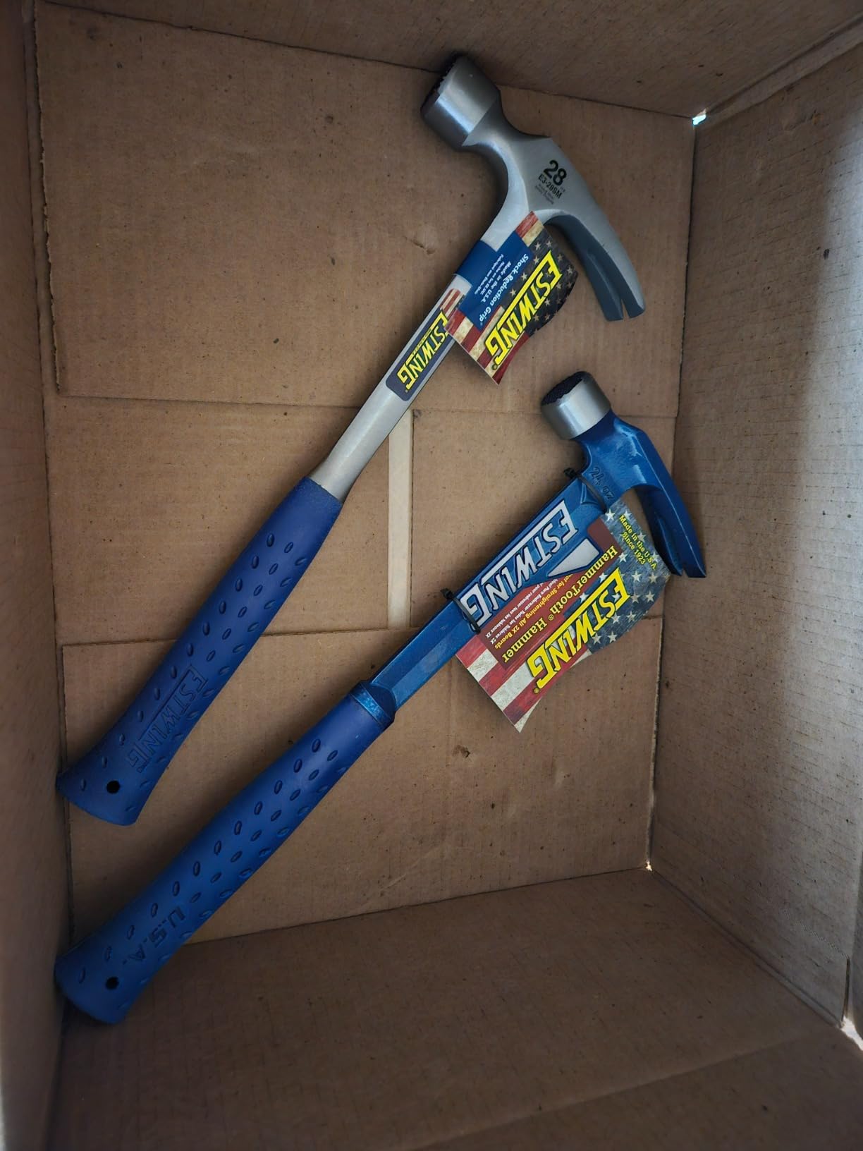 ESTWING Hammertooth Hammer, 24oz Milled Face, Board Straightener, E6-24TM customer photo 1