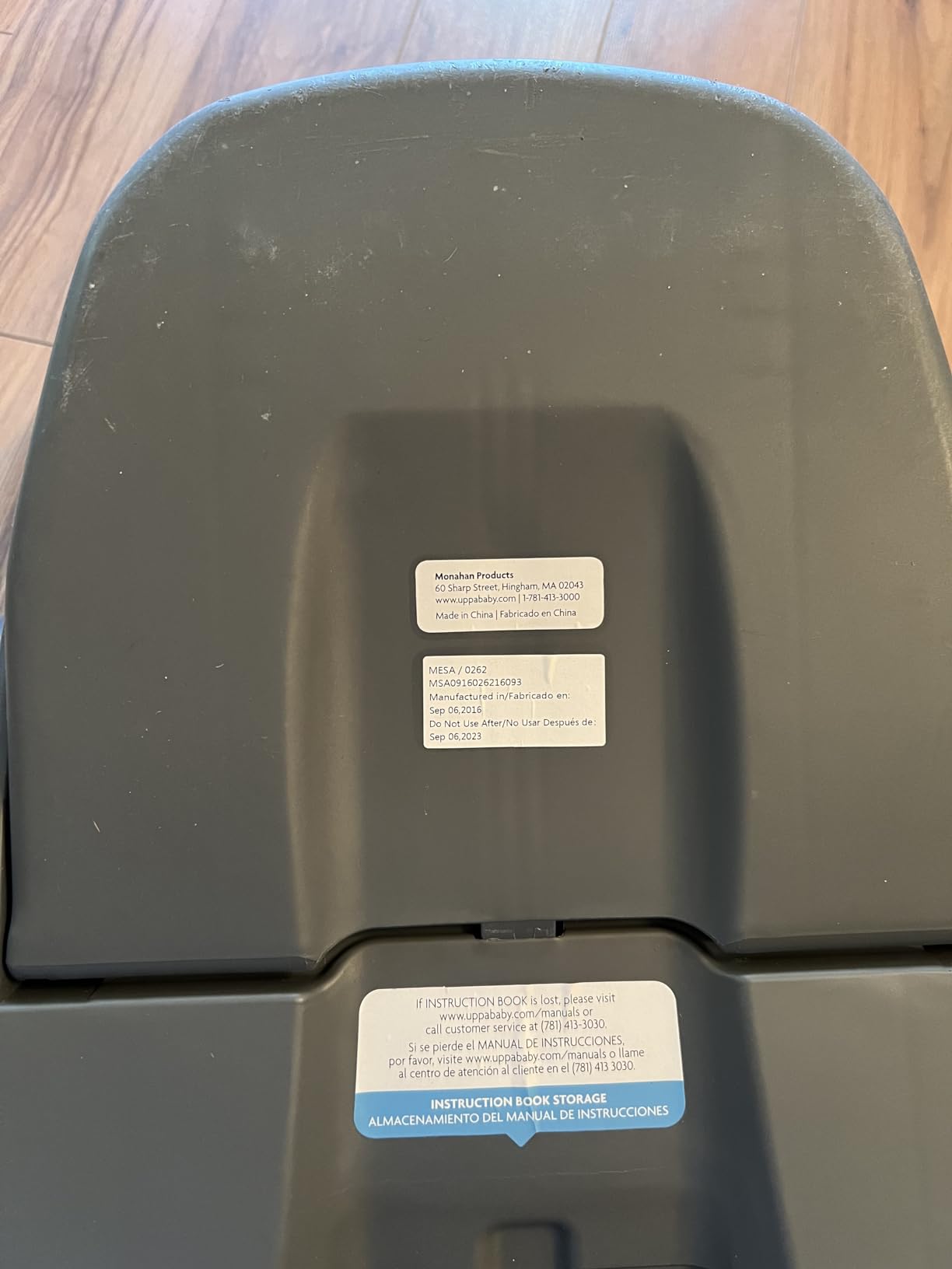 UPPAbaby Extra Mesa Car Seat Base - Fits Mesa, V2 & V3 Infant Car Seats customer photo 1