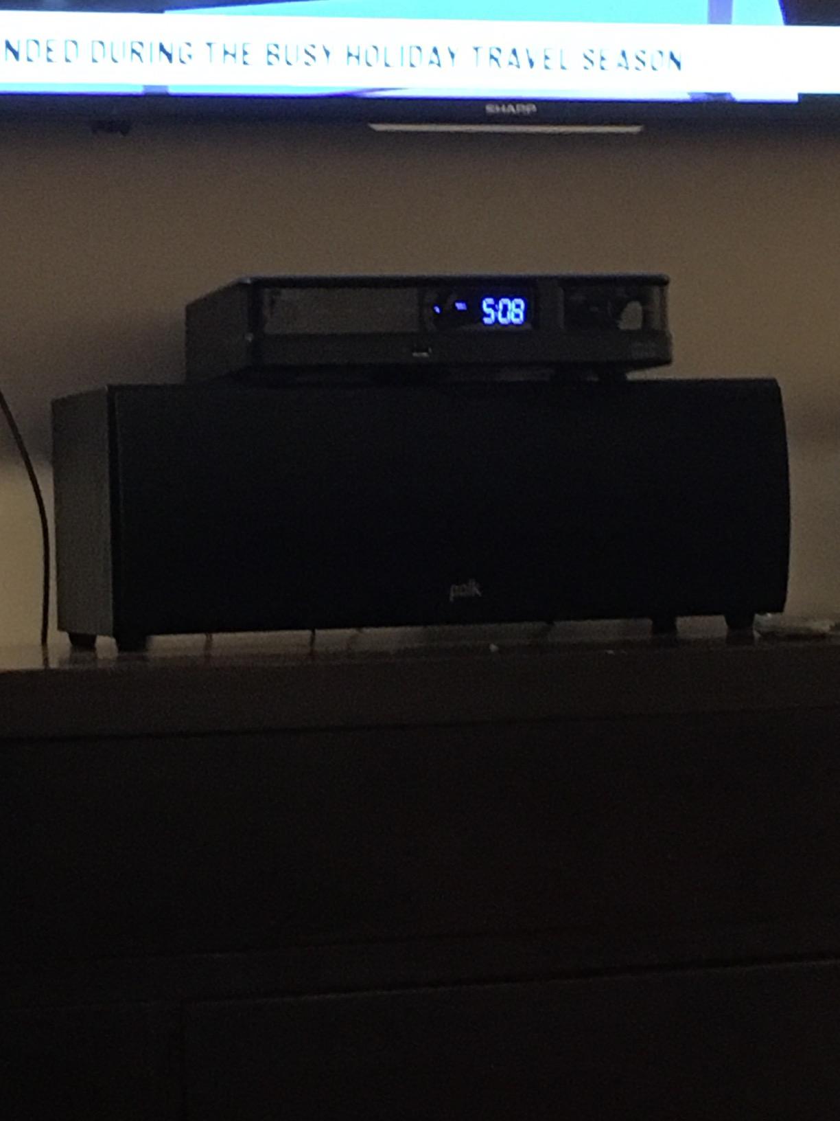 Polk Audio T30 Home Theater Center Channel Speaker, 100W Single, Black customer photo 2