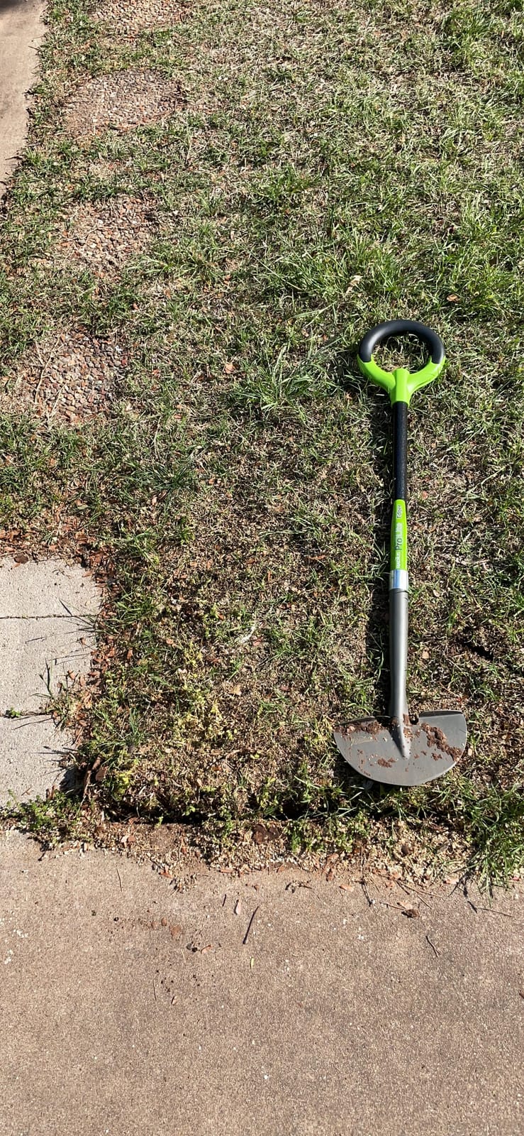 Radius Garden 25602 Pro-Lite Carbon Steel Edger, Green customer photo 1
