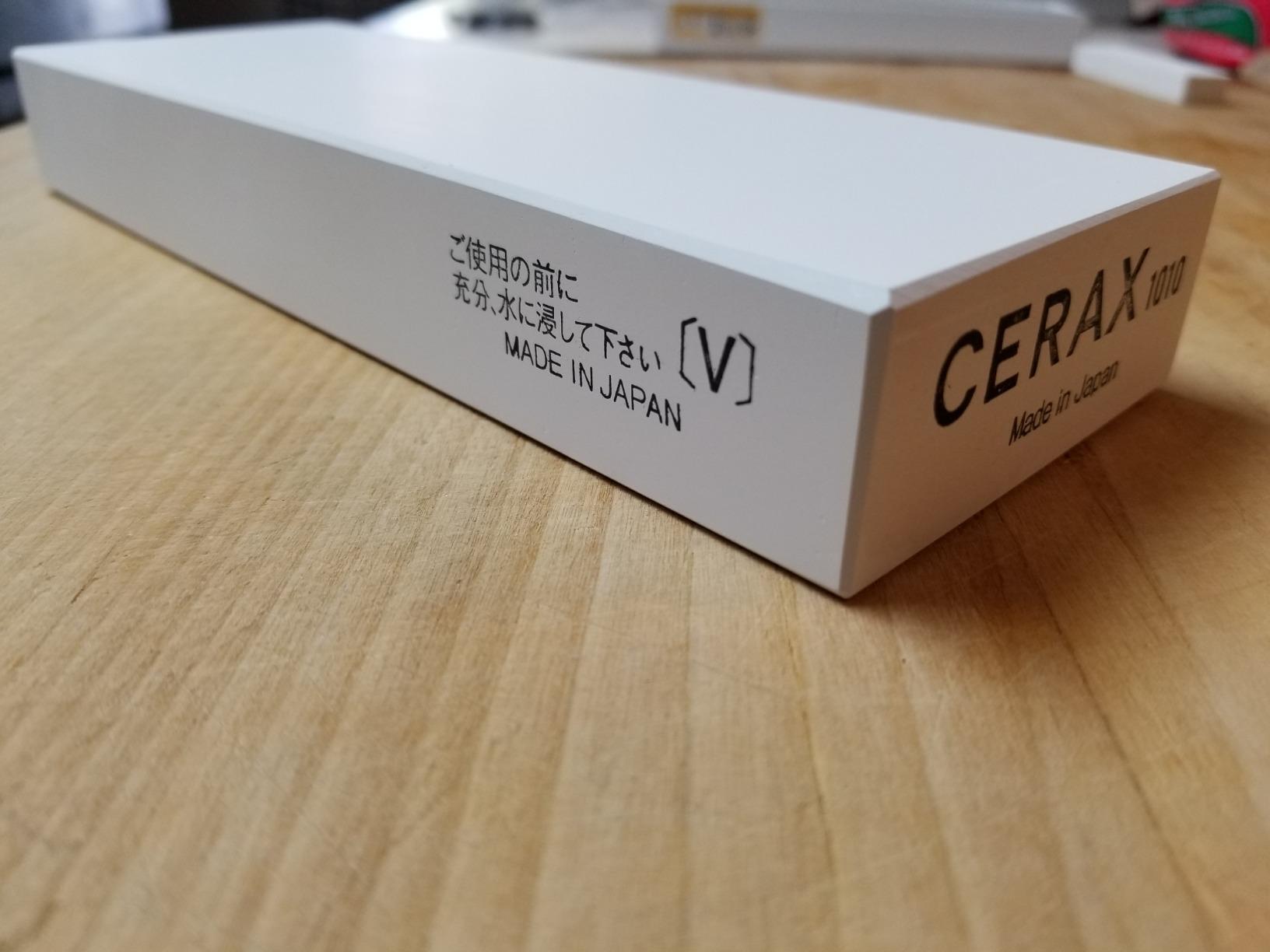 Suehiro Cerax 1010 Grit #1000 Sharpening Stone customer photo 2