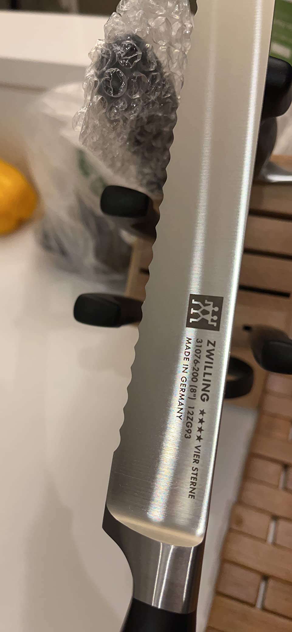 ZWILLING J.A. Henckels Four Star Anniversary 8-pc Knife Block Set customer photo 1