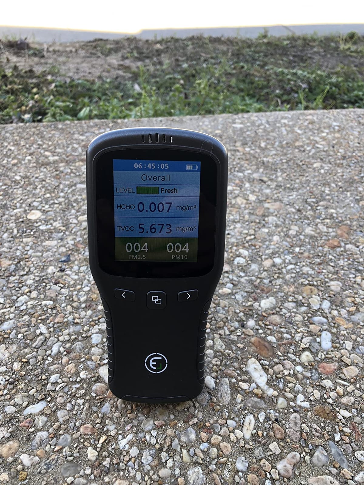 EG Air Quality Monitor, Formaldehyde Detector, Pollution Meter, Sensor, Tester; Detect & Test Indoor Pollution, TVOC Volatile Organic Compound Gas, PM2.5 2.5 Micron Particulate Matter Dust; eBook customer photo 1
