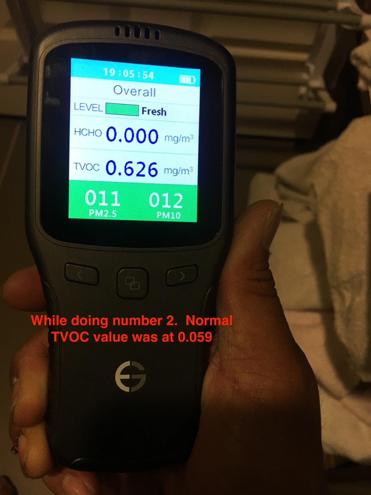 EG Air Quality Monitor, Formaldehyde Detector, Pollution Meter, Sensor, Tester; Detect & Test Indoor Pollution, TVOC Volatile Organic Compound Gas, PM2.5 2.5 Micron Particulate Matter Dust; eBook customer photo 2