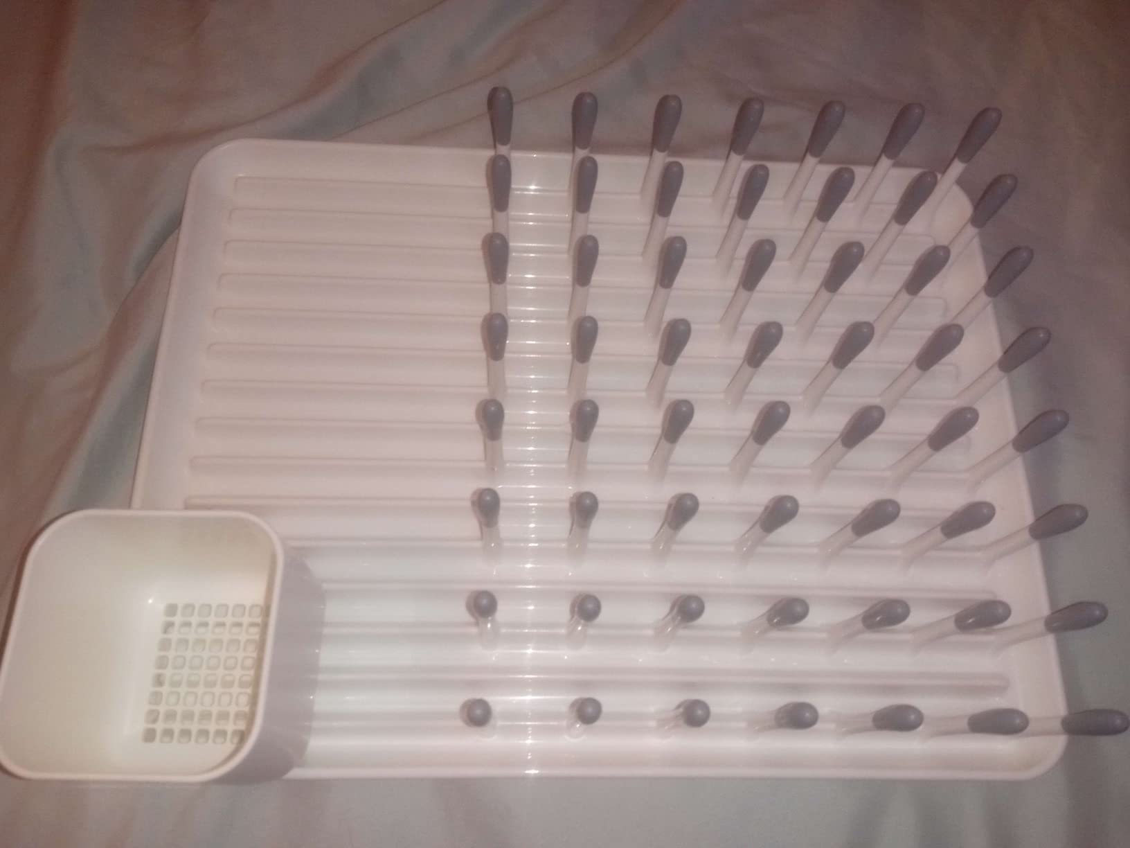 OXO Tot Baby Bottle Drying Rack with Drain Board, Portable Drying Rack customer photo 2