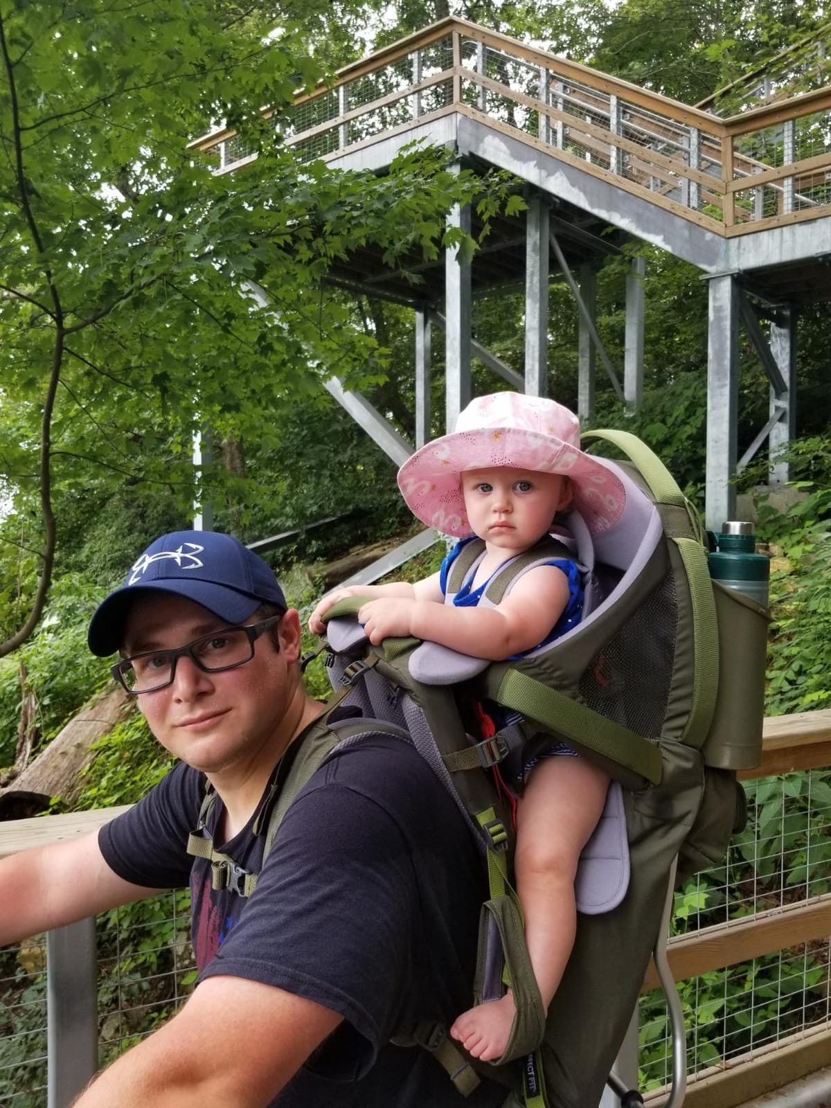 Kelty Journey PerfectFIT ELITE Child Carrier for Infants and Toddlers, Zippered Pockets, Waistbelt, Aluminum Frame, Sunshade customer photo 1
