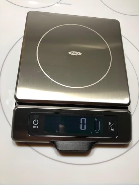 OXO Good Grips 11 Pound Stainless Steel Food Scale with Pull-Out Display customer photo 1