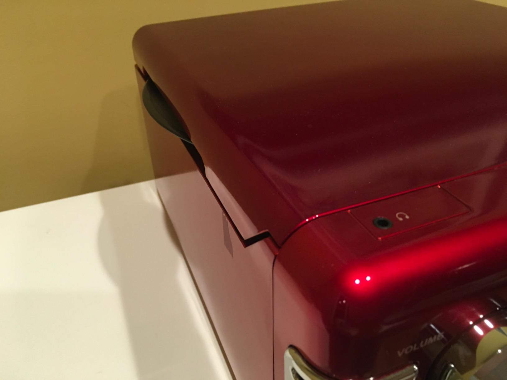 Victrola Haley - Retro Bluetooth Record Player with CD Player - Teal customer photo 1