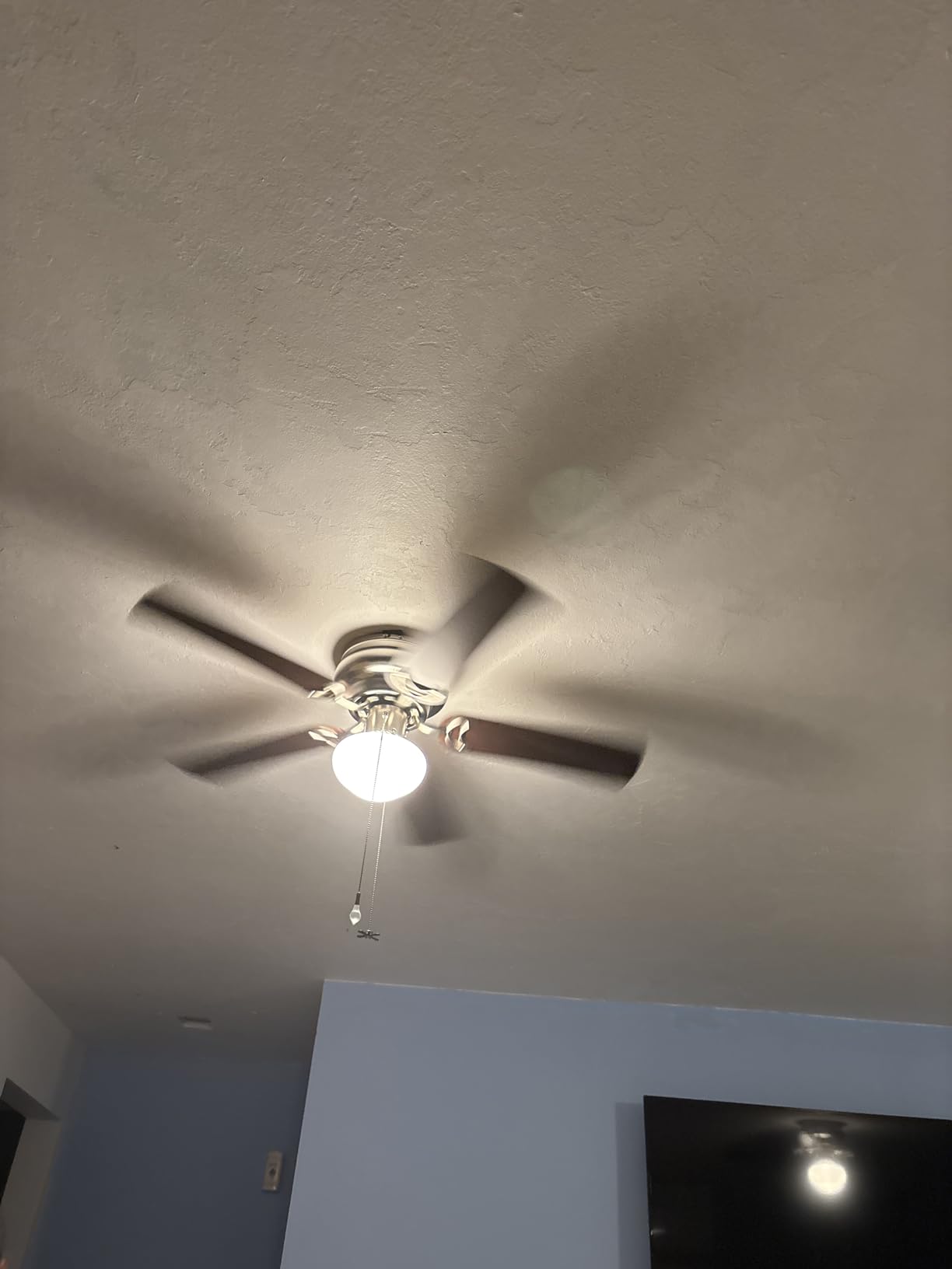 Prominence Home Alvina Traditional 42 Inch Ceiling Fan with Light, LED Flush Mount Ceiling Fan, Indoor Fan with 5 Blades, Light Cherry and Maple Brown Blade Finish Options, Bronze (50860-01) customer photo 2