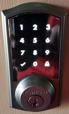 Kwikset 99160-020 SmartCode 916 Z-Wave Plus Touchscreen Deadbolt Satin Nickel customer photo 1