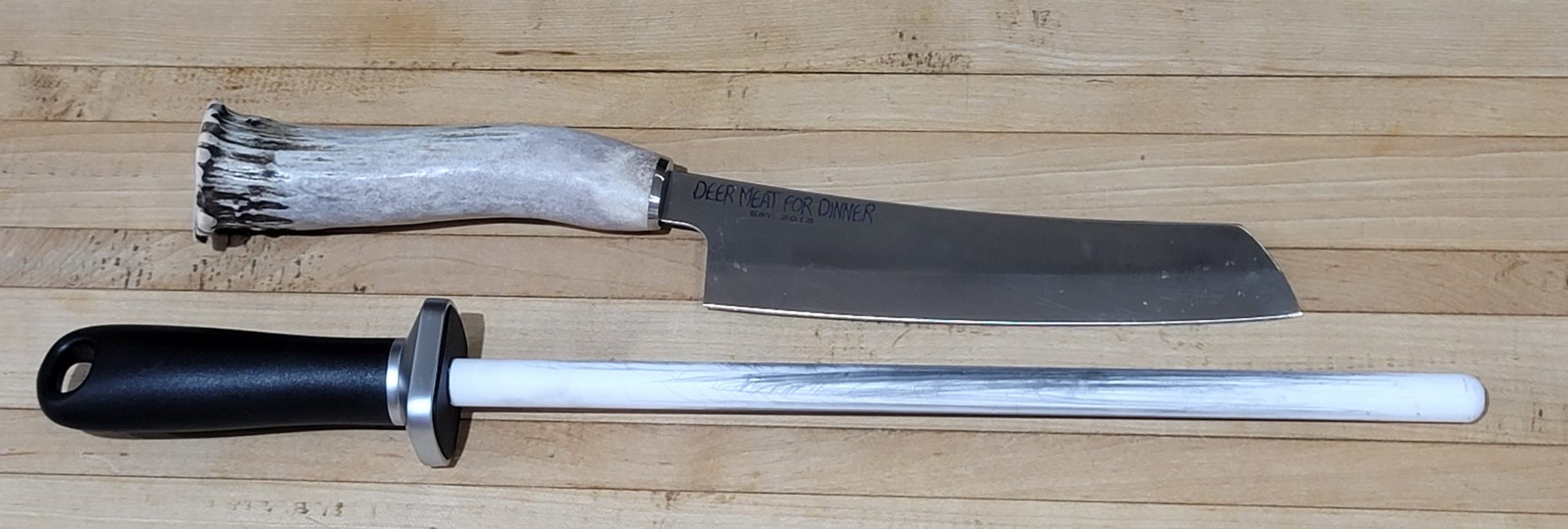 Shenzhen Knives Ceramic Honing Rod – 12 Inch, HRC 68, 1000 Grit customer photo 1
