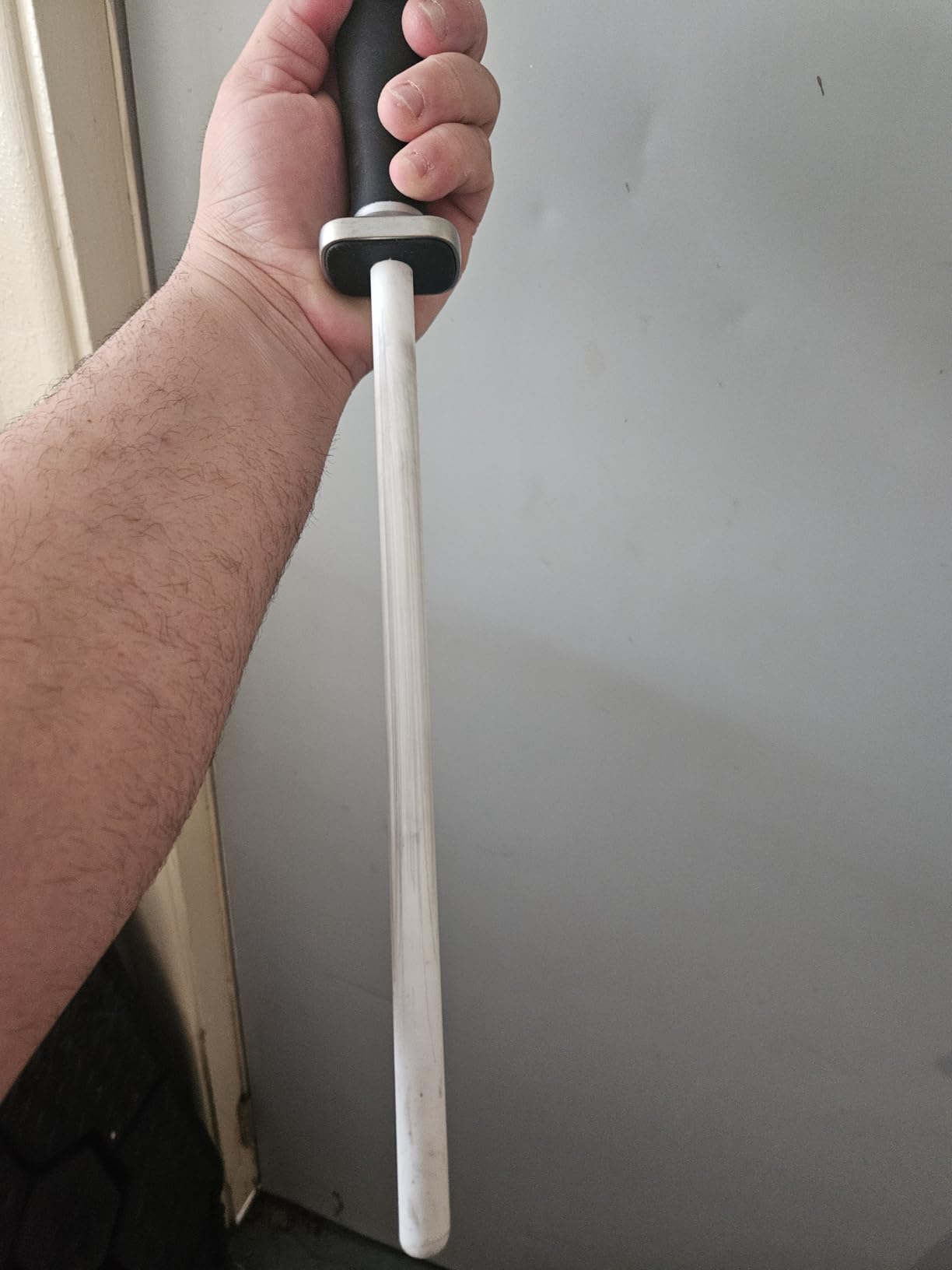 Shenzhen Knives Ceramic Honing Rod – 12 Inch, HRC 68, 1000 Grit customer photo 2
