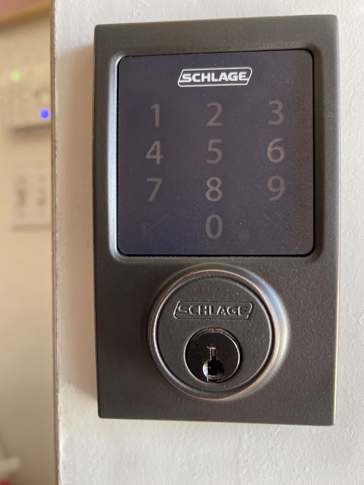Schlage Connect Smart Deadbolt Lock with Century Trim, Aged Bronze customer photo 2