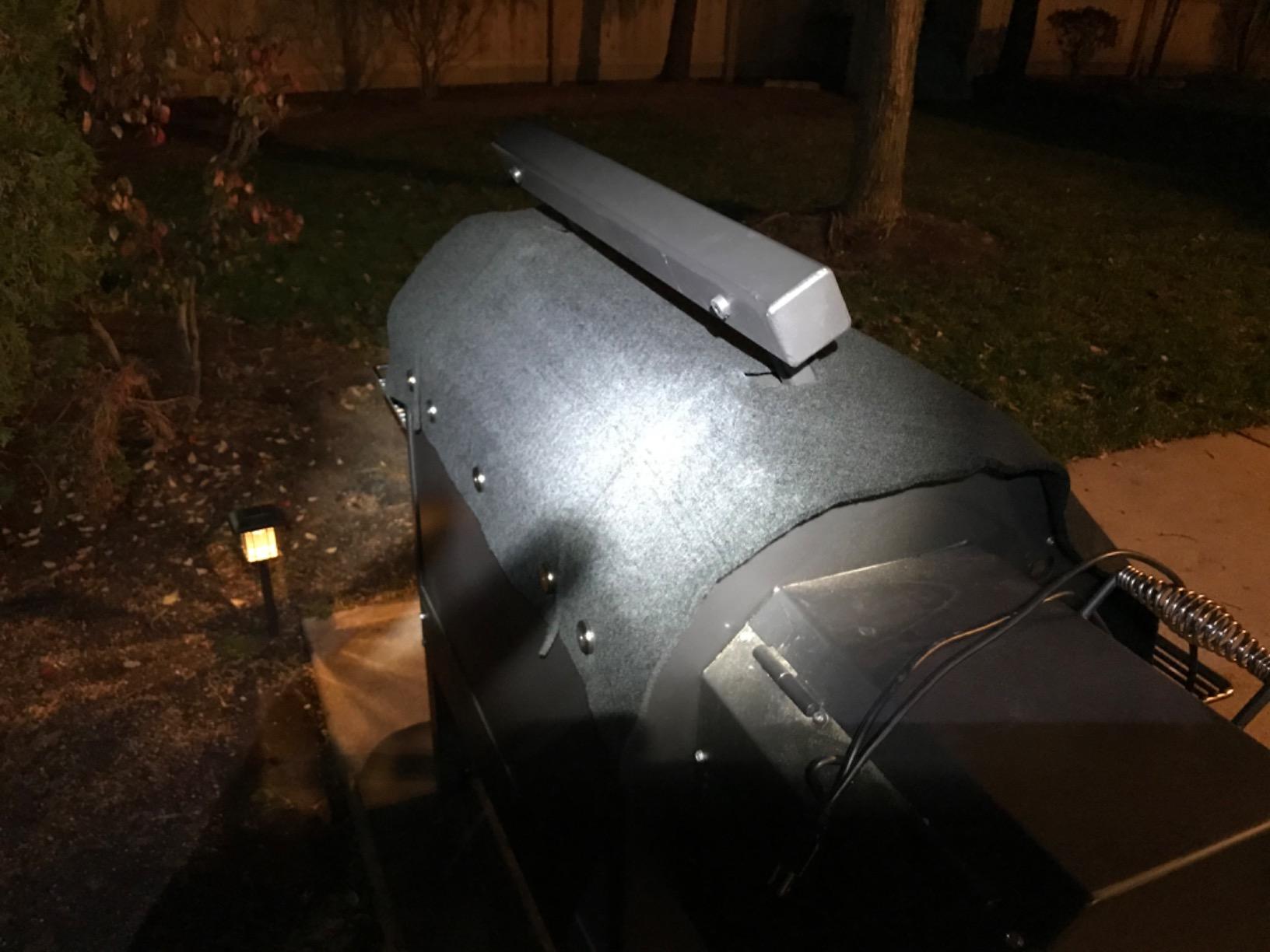 Waylander Carbon Felt Welding Blanket - Made in USA; Flame Retardant Fabric Up to 1800°F; Easy to Cut Fire Proof Mat customer photo 1