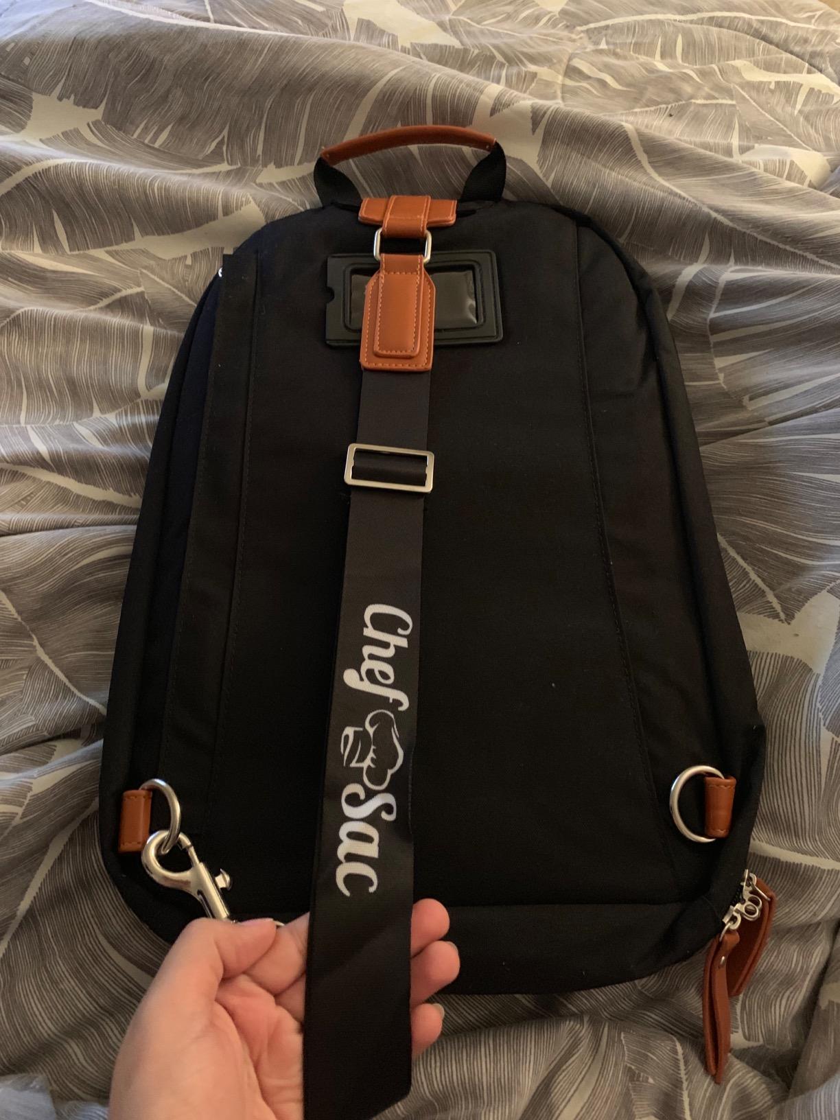 Chef Knife Bag Folding Knife Bag | 20+ Pockets for Knives & Kitchen Tools | Knife Backpack for Chefs & Culinary Students customer photo 1