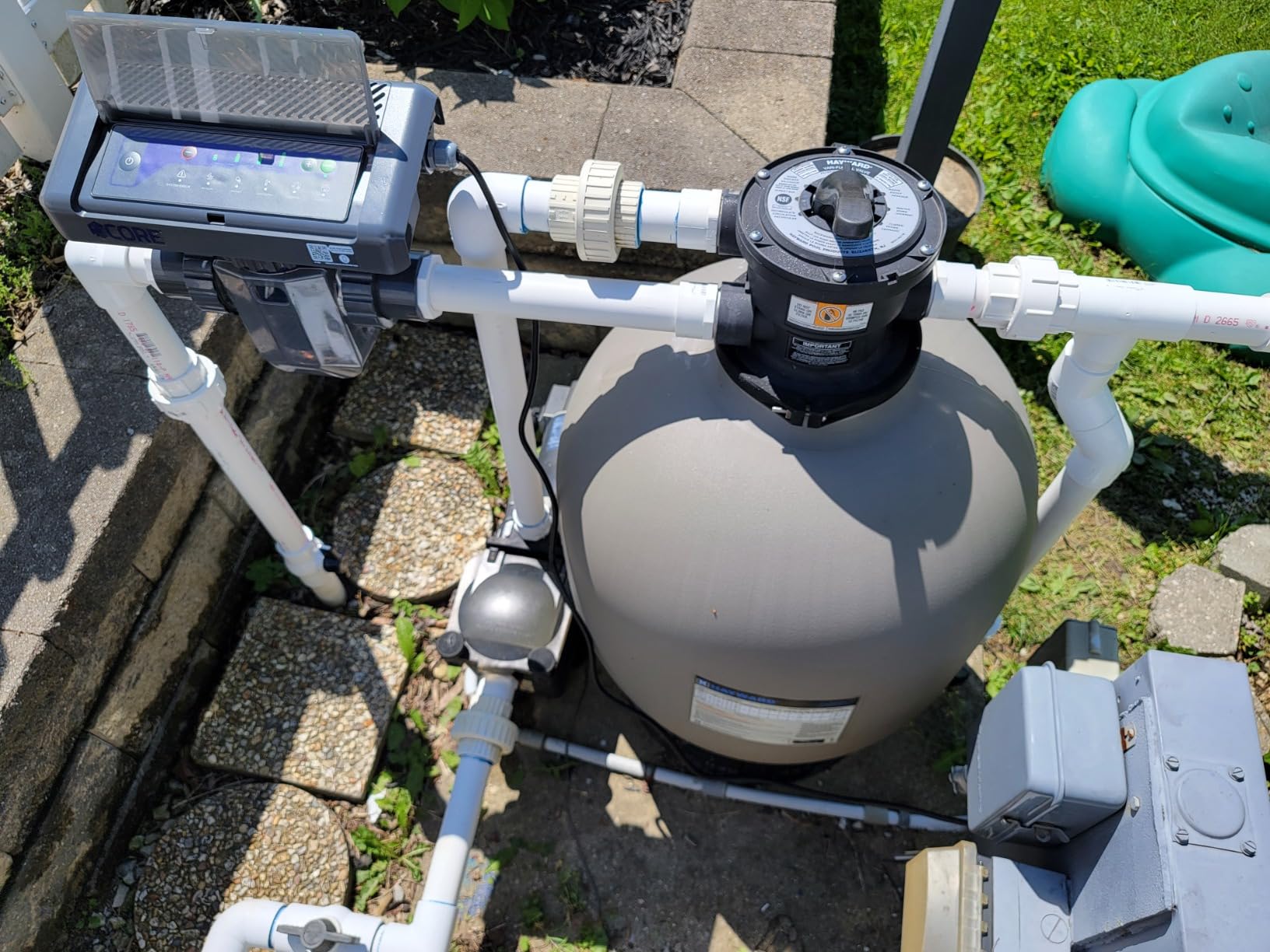 CircuPool CORE35 Salt Chlorine Generator System | 35,000 Gallon Pool Max customer photo 1