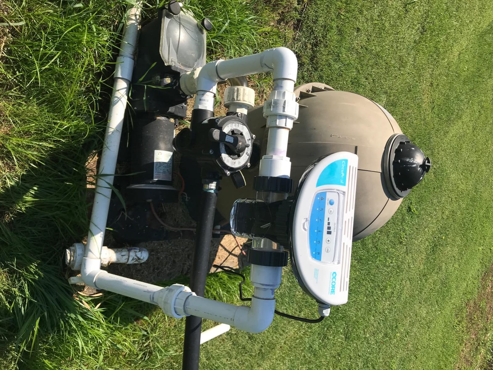 CircuPool CORE35 Salt Chlorine Generator System | 35,000 Gallon Pool Max customer photo 2