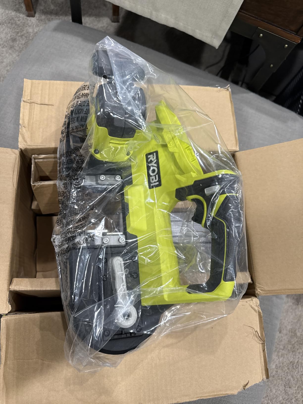 RYOBI ONEAND 18V Cordless 2-1/2 in. Compact Band Saw Tool ONLY P590 customer photo 1