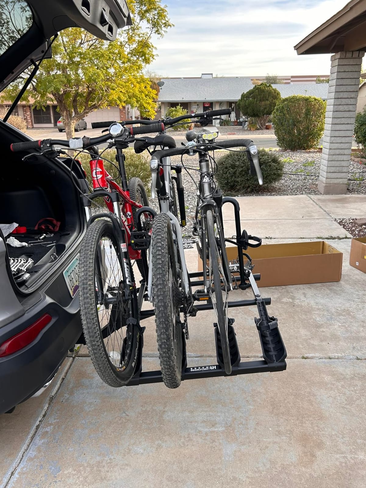 Hollywood Racks Destination 2 Hitch Bike Rack, Transports Up to 35 lbs Each customer photo 2