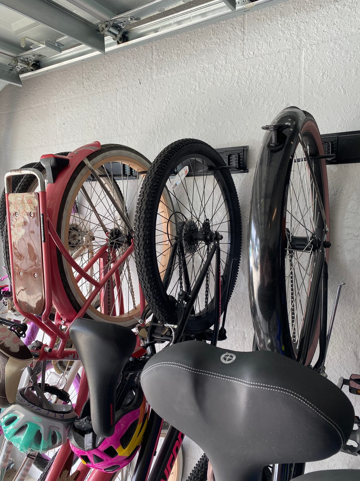 TORACK Bike Storage Rack, 6 Bike Rack Wall Mount Home and Garage Organizer customer photo 1