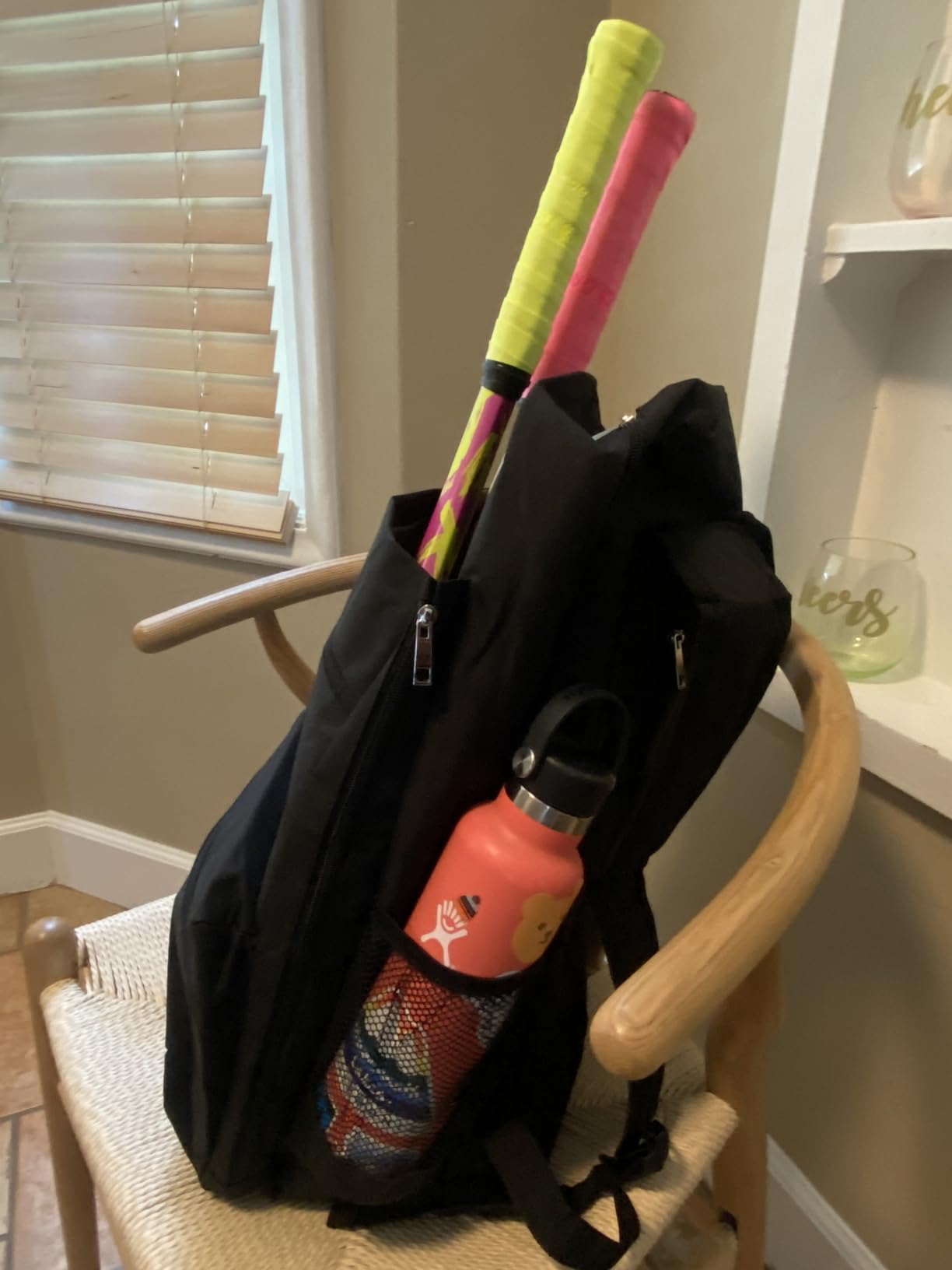 ACOSEN Tennis Bag Tennis Backpack - Large Tennis Bags for Women and Men to Hold Tennis Racket,Pickleball Paddles, Badminton Racquet, Squash Racquet,Balls and Other Accessories customer photo 1