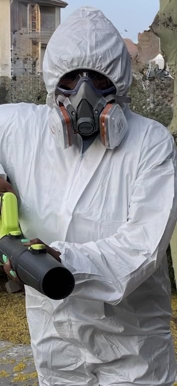 AirGearPro G-500 Reusable Respirator Mask with A1P2 Vapor & Dust Filters customer photo 2