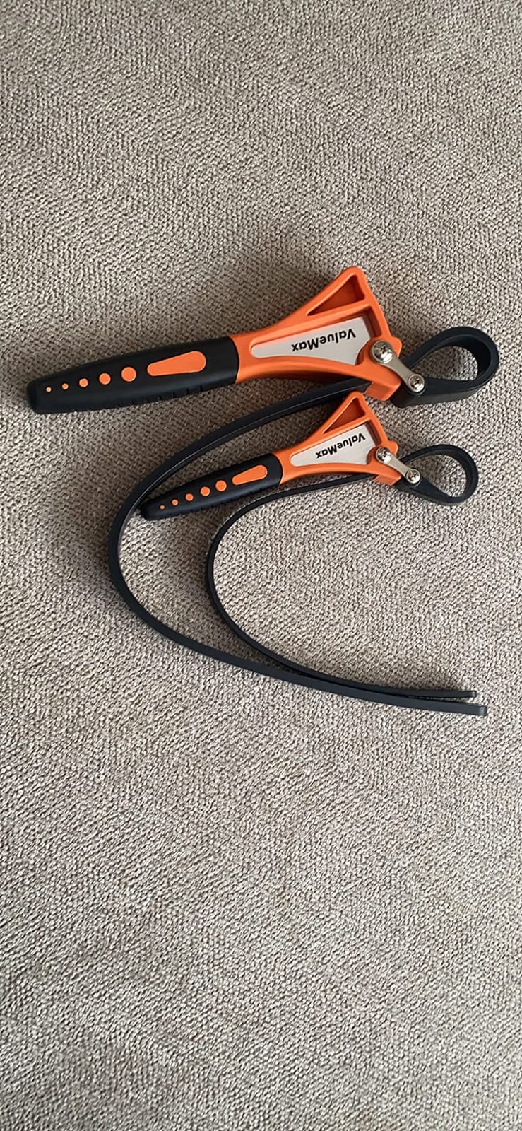 ValueMax Strap Wrench 2-piece, Adjustable Oil Filter Wrench Set customer photo 2