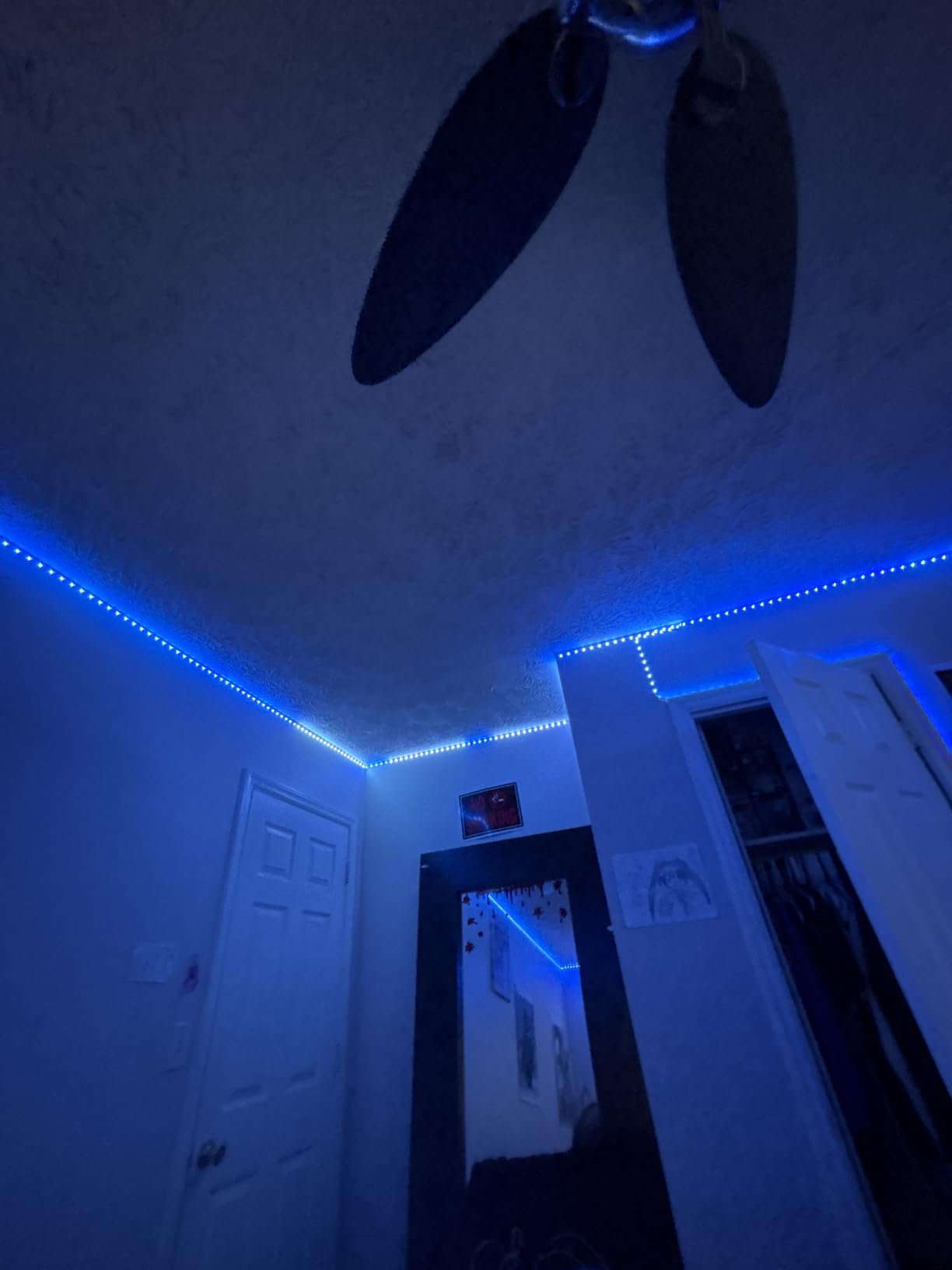 Govee 65.6ft RGBIC LED Strip Lights, Smart App Control Light for Bedroom customer photo 1