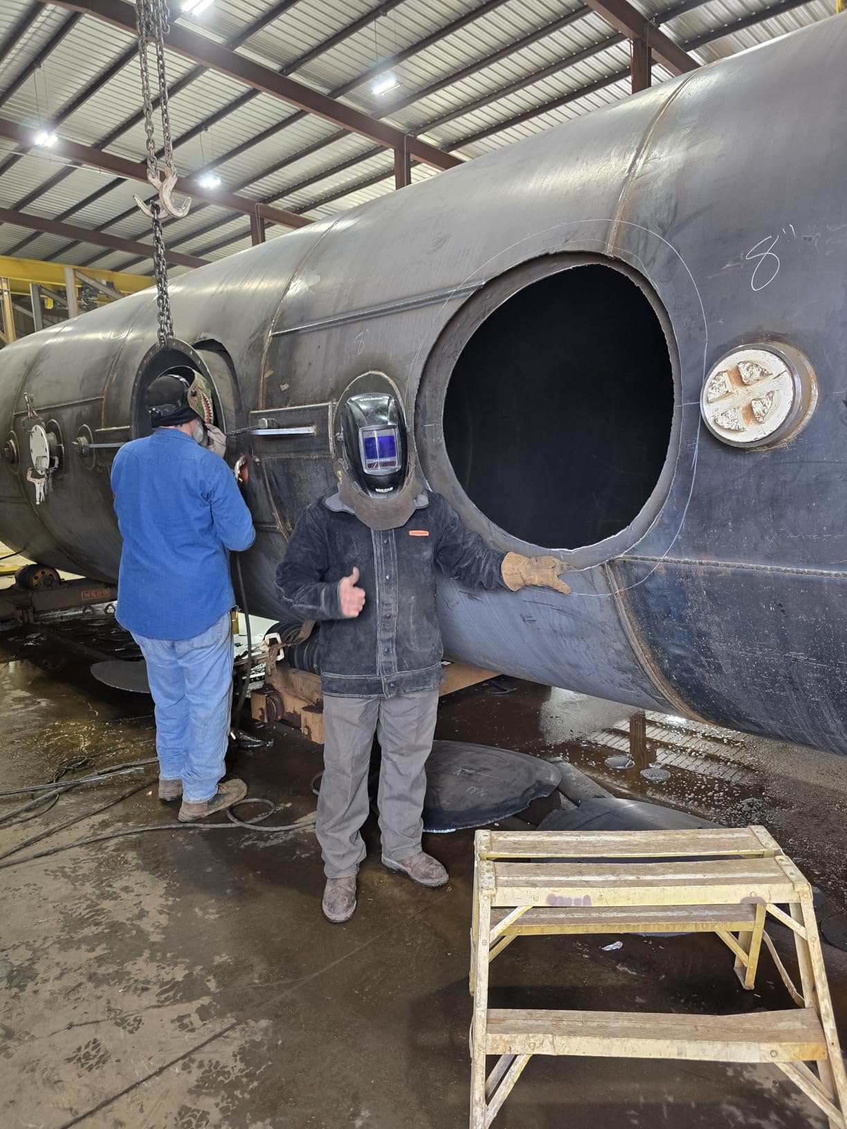 YESWELDER Leather Welding Jacket customer photo 1