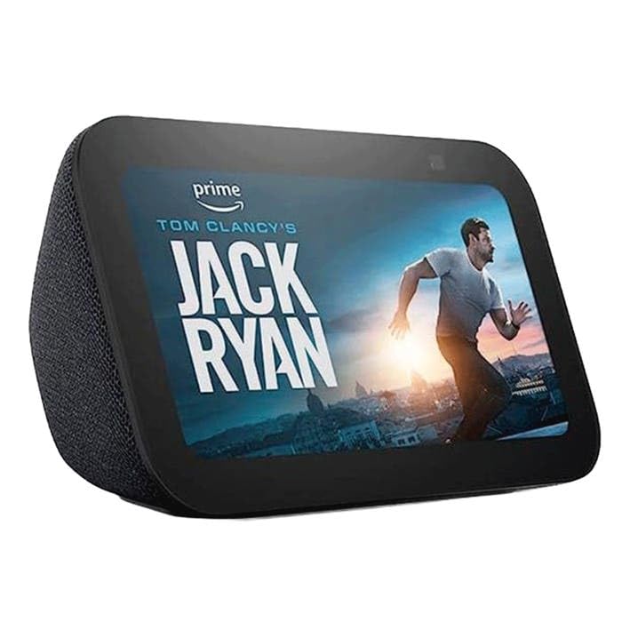 Amazon Echo Show 5 (newest model), Smart display, Designed for Alexa+, 2x the bass and clearer sound, Cloud Blue customer photo 2