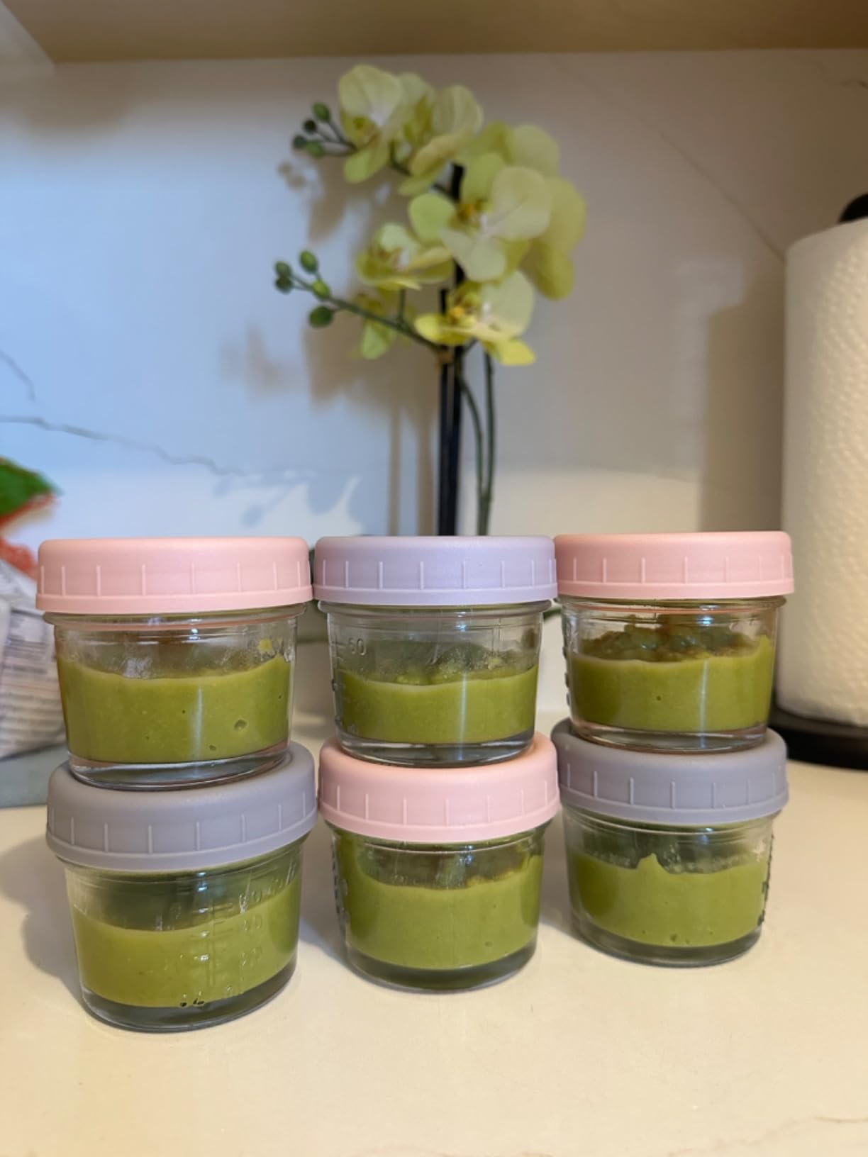 BEABA Babycook Solo 4 in 1 Baby Food Maker, Puree Steamer and Blender for Purees, Grinder with Auto Steam Cooking, Lrg Capacity 4.5 Cups 27 Servings in 20 Mins, Eucalyptus customer photo 2