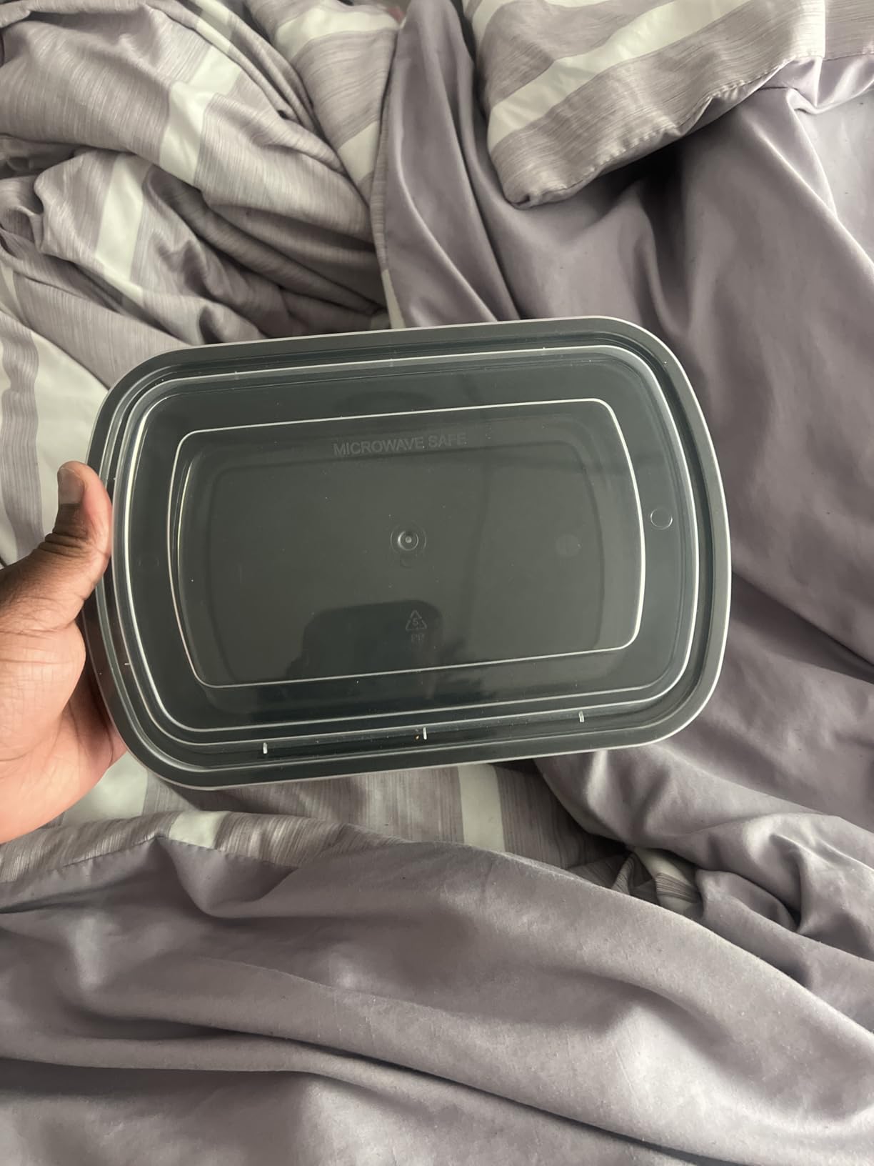 Kitch’nMore 38oz Meal Prep Containers, Extra Large &Thick Food Storage Containers with Lids, Reusable Plastic,Disposable Bento Box,Stackable,Microwave/Freezer/Dishwasher Safe, BPA Free (30Pack) customer photo 1