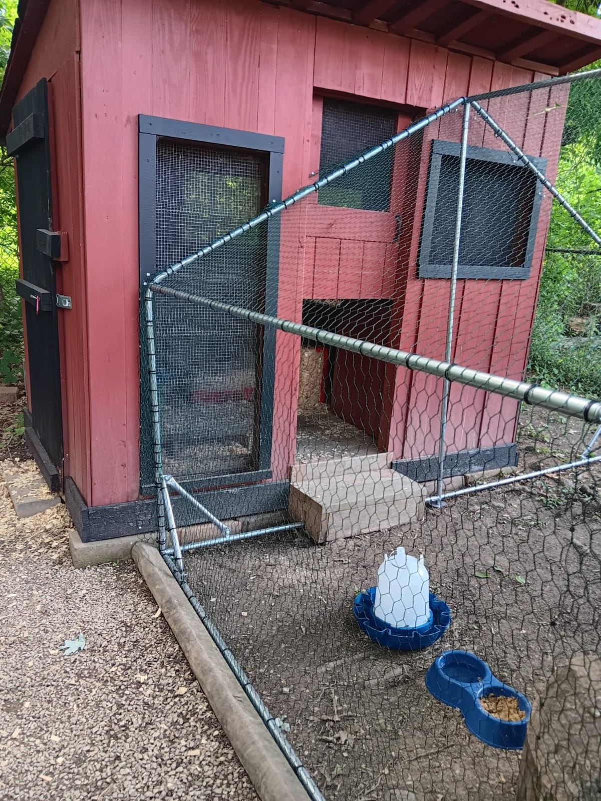 LEMBERI 20x10 FT Extra Large Metal Chicken Coop, Walk-in Run customer photo 2