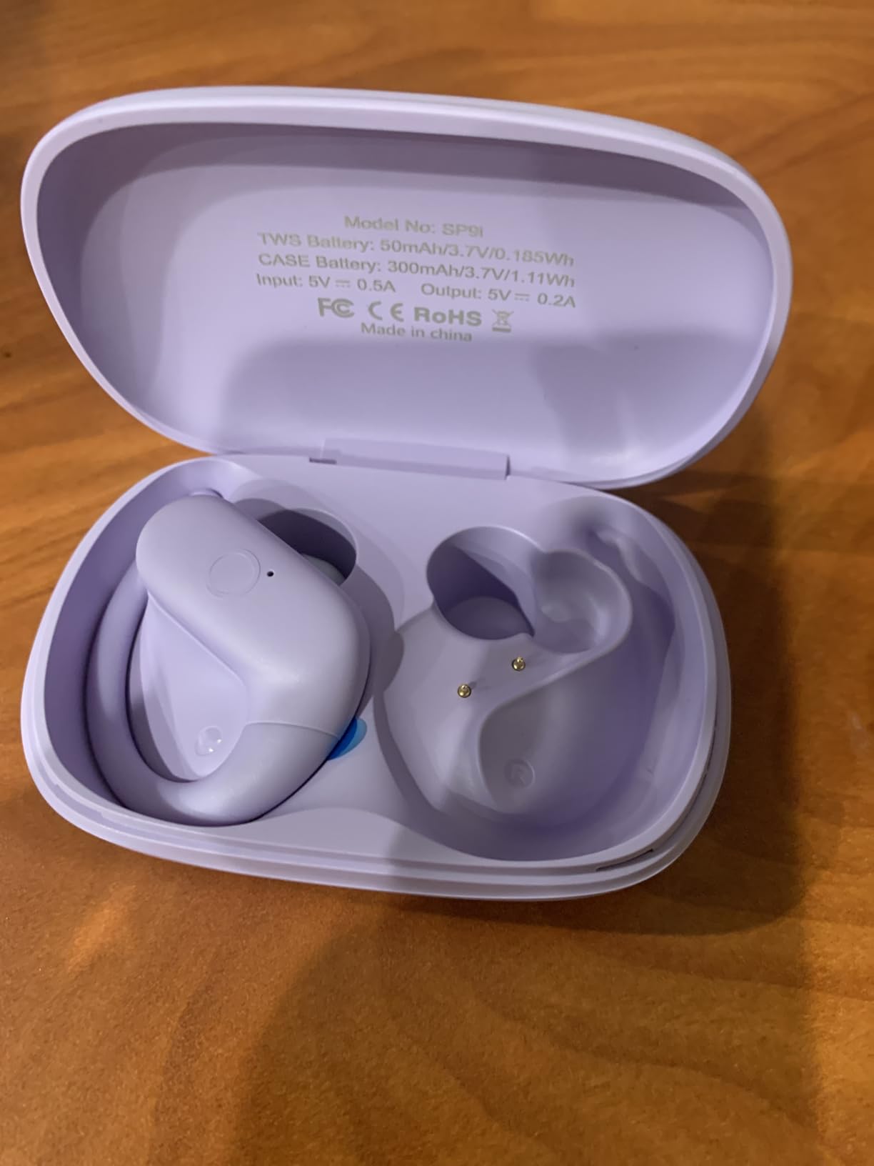 MOZOTER Bluetooth 5.3 Wireless Earbuds,Deep Bass Loud Sound Clear Call Noise Cancelling with 4 Microphones in-Ear Headphones with Wireless Charging Case Compatible for iPhone Android,Workout customer photo 2