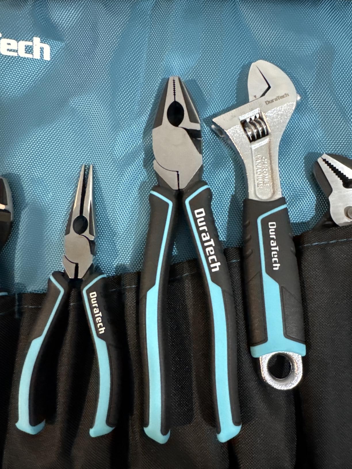 DURATECH 7-Piece Pliers Set with Rolling Pouch,Cr-Ni Construction customer photo 2