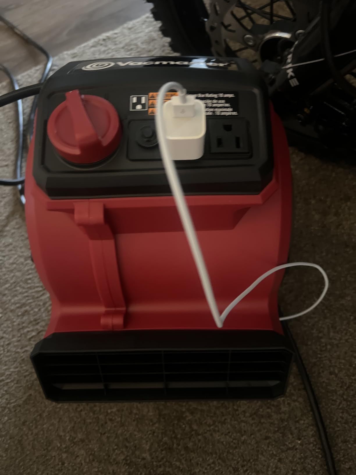 Vacmaster AM201R Aero Air Mover and Fitness Fan With Remote Control 550 CFM customer photo 1