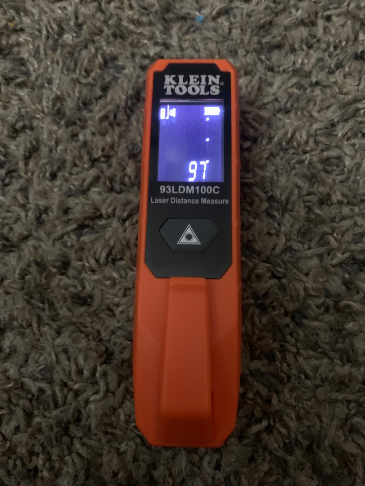 Klein Tools Laser Distance Measure, Measures in Feet, Inches, Meters customer photo 1