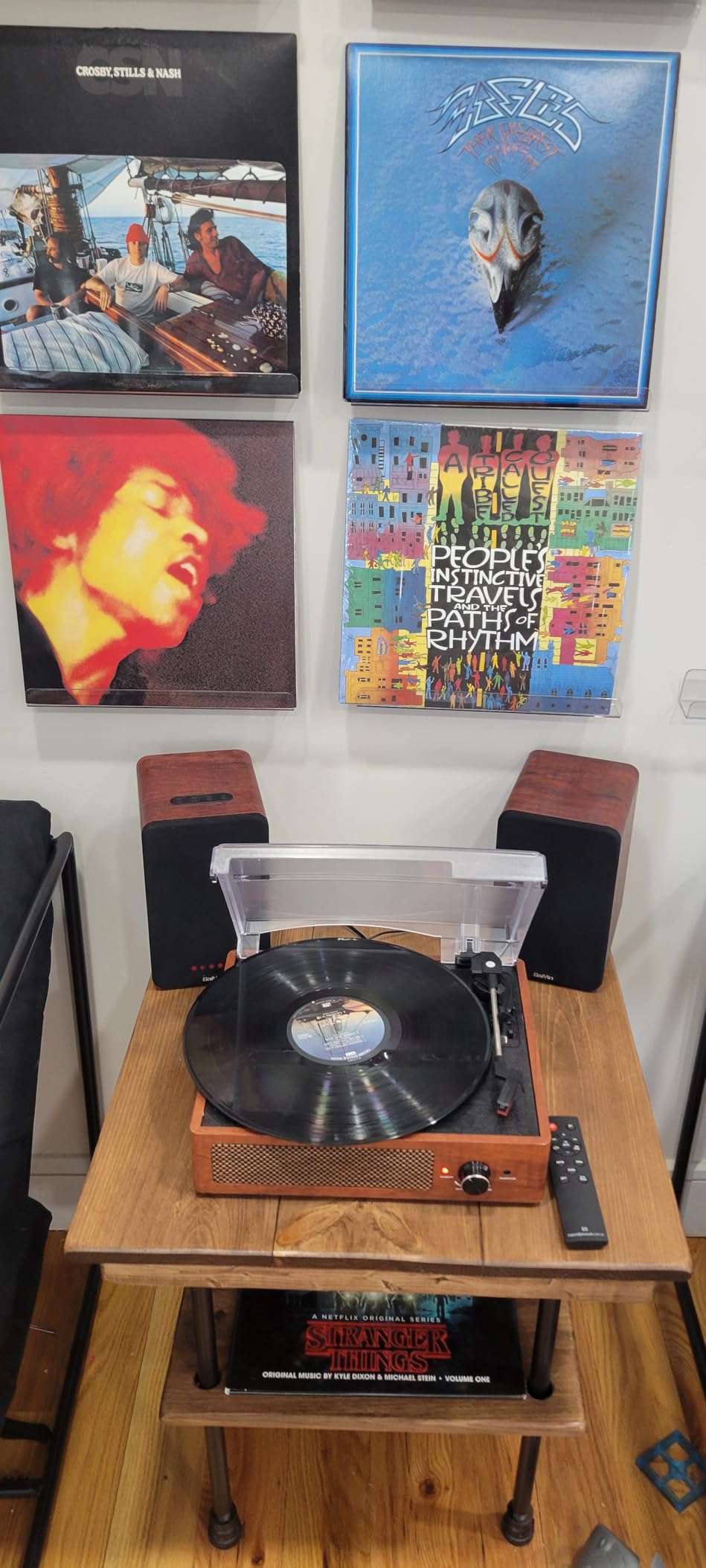 Saiyin Powered Bluetooth Bookshelf Speakers customer photo 2