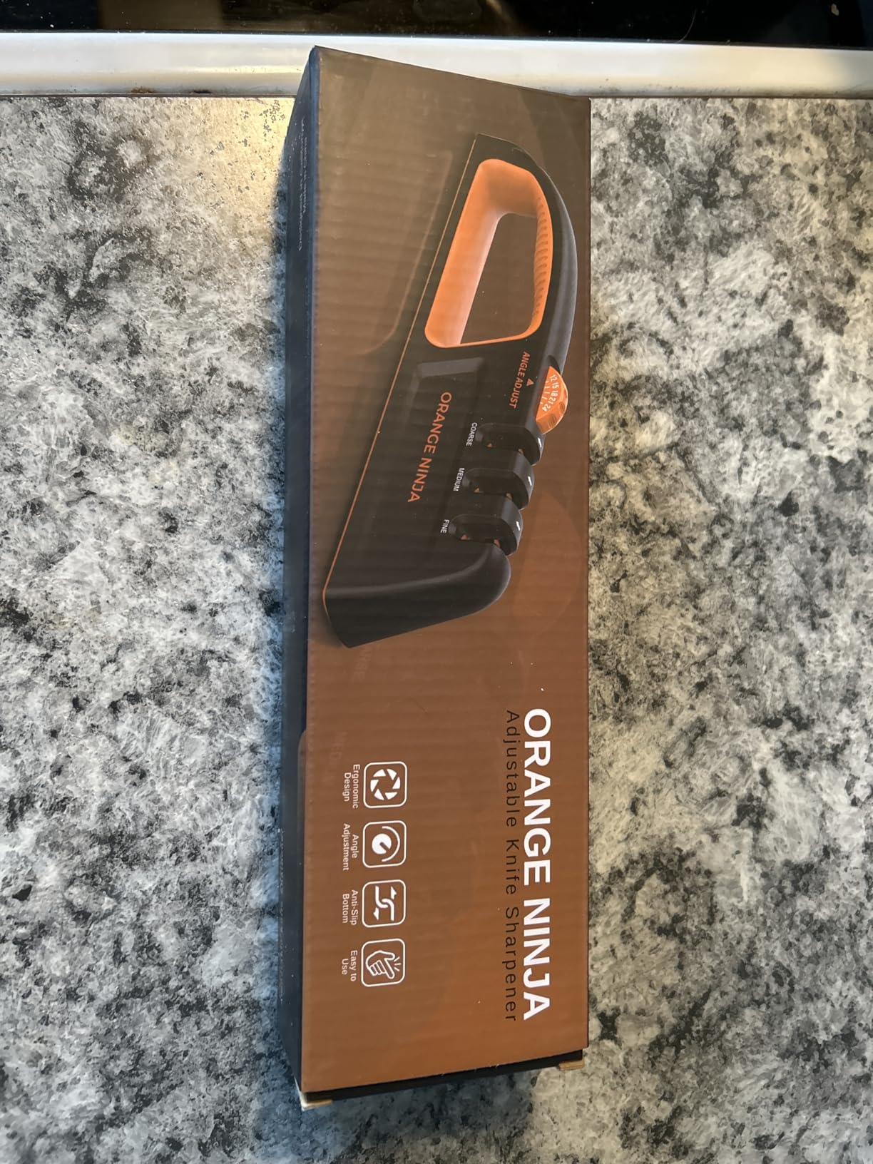 5 Precision Adjust Knife Sharpener- 3-Stage Premium Kitchen Knife Sharpener customer photo 2