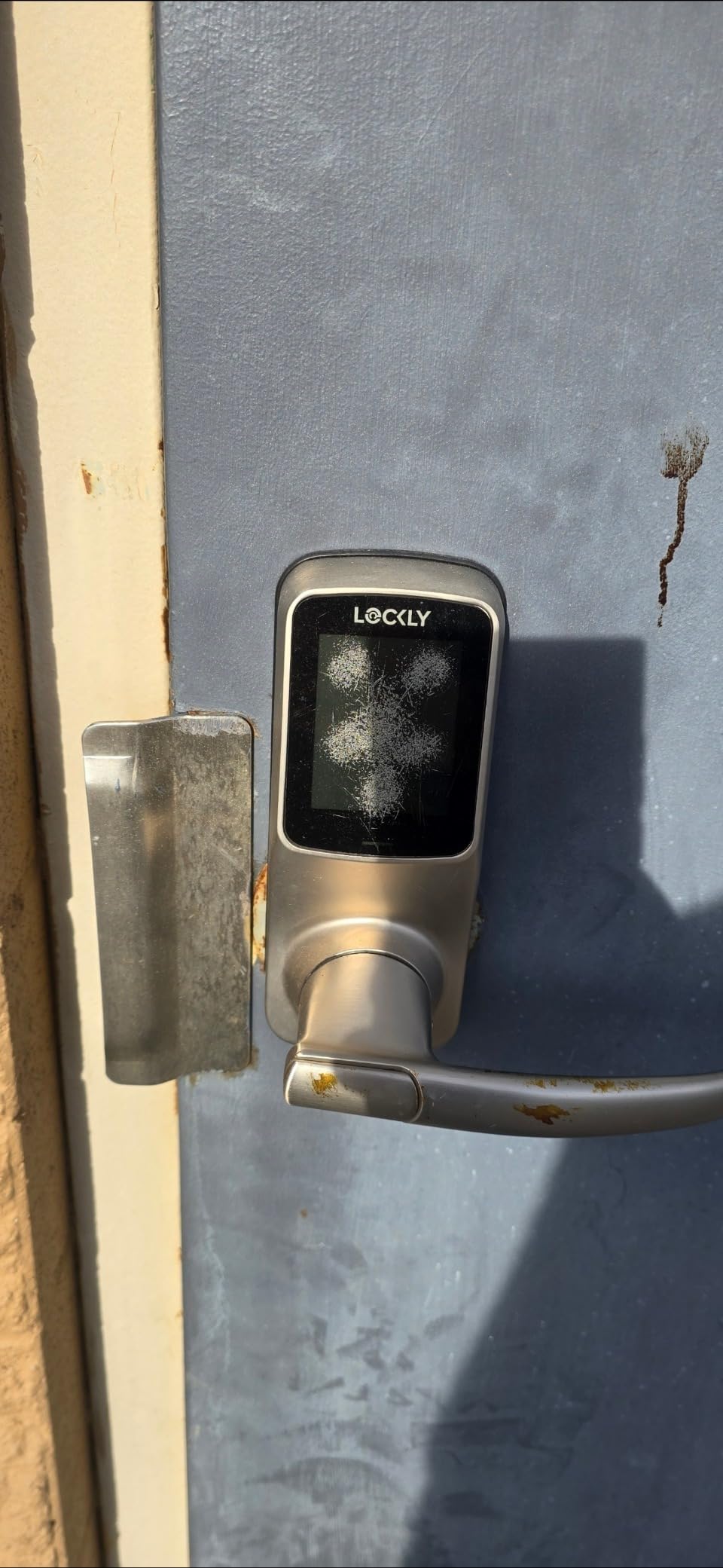 Lockly Smart Lock Model 6S, Bluetooth Smart Door Lock, Keyless Entry Door Lock, Touchscreen Keypad, App Control, eKeys and Offline Access Code, Auto Lock - Satin Nickel customer photo 2