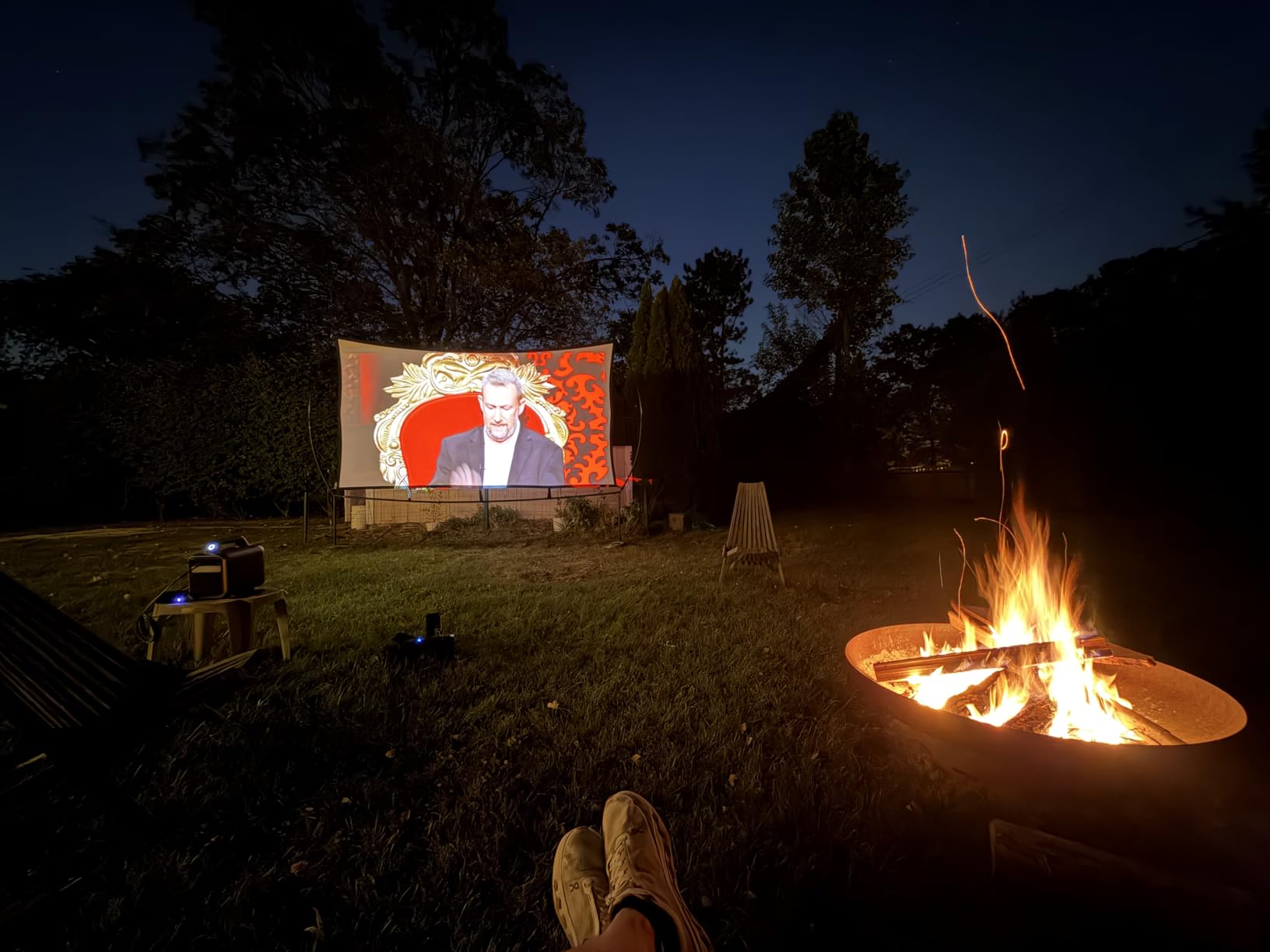 NEBULA Mars 3 Outdoor Portable Projector, 5H Battery customer photo 2