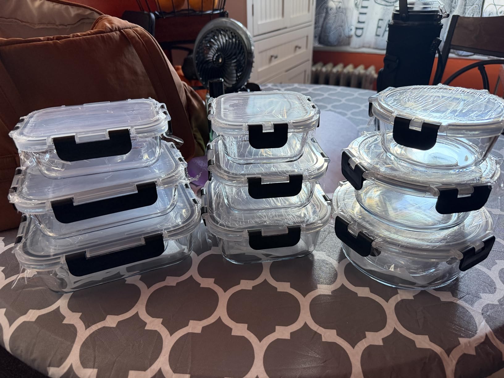 Magic Mill Premium Borosilicate Glass Food Storage Containers with lids Set | 24pc Sets with 12 Bowls & 12 Airtight Locking Lids for Lunch & Meal Prep, Safe for Oven, Freezer, Dishwasher, BPA-Free customer photo 2