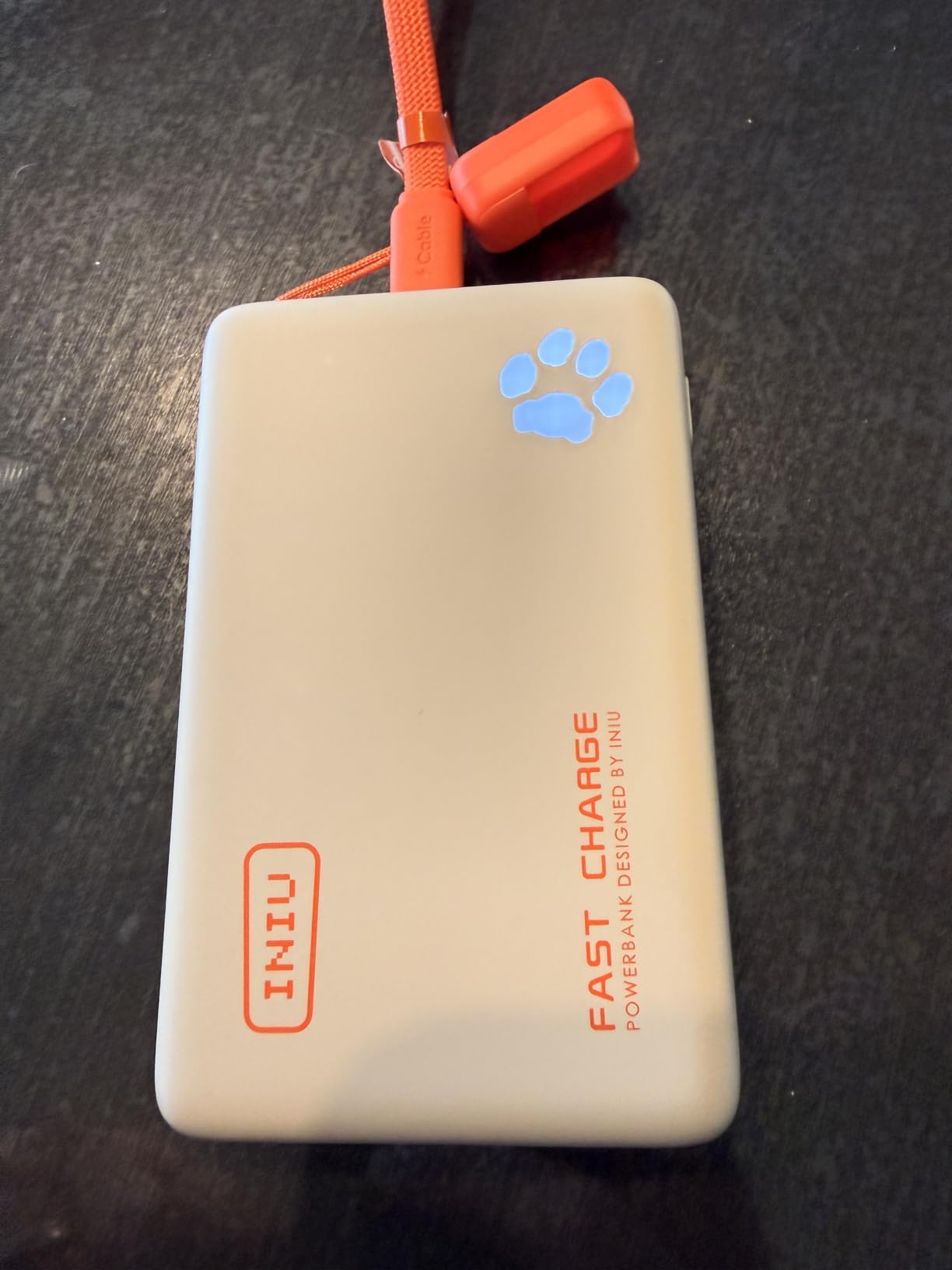 INIU 10000mAh 45W Fast Charging Portable Charger, Smaller Travel Power Bank customer photo 1